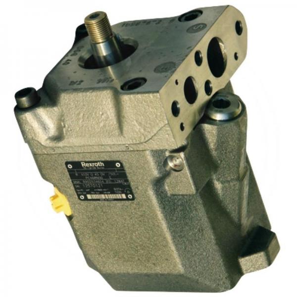 1 Pompe hydraulique bosch A10VSO Cylindrée variable R910967365 + moteur abb 11kw #1 image